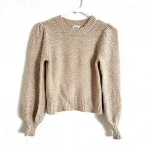 ✨ Aritzia Wilfred puff sleeve sweater XXS